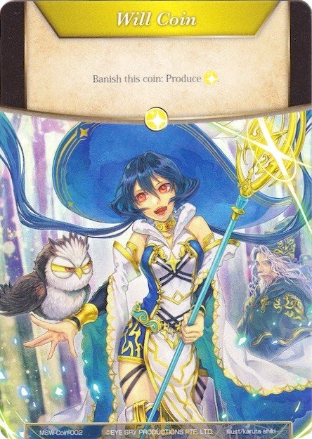 Will Coin - Coin-002 - Zero (0) [MSW] - Force of Will Single