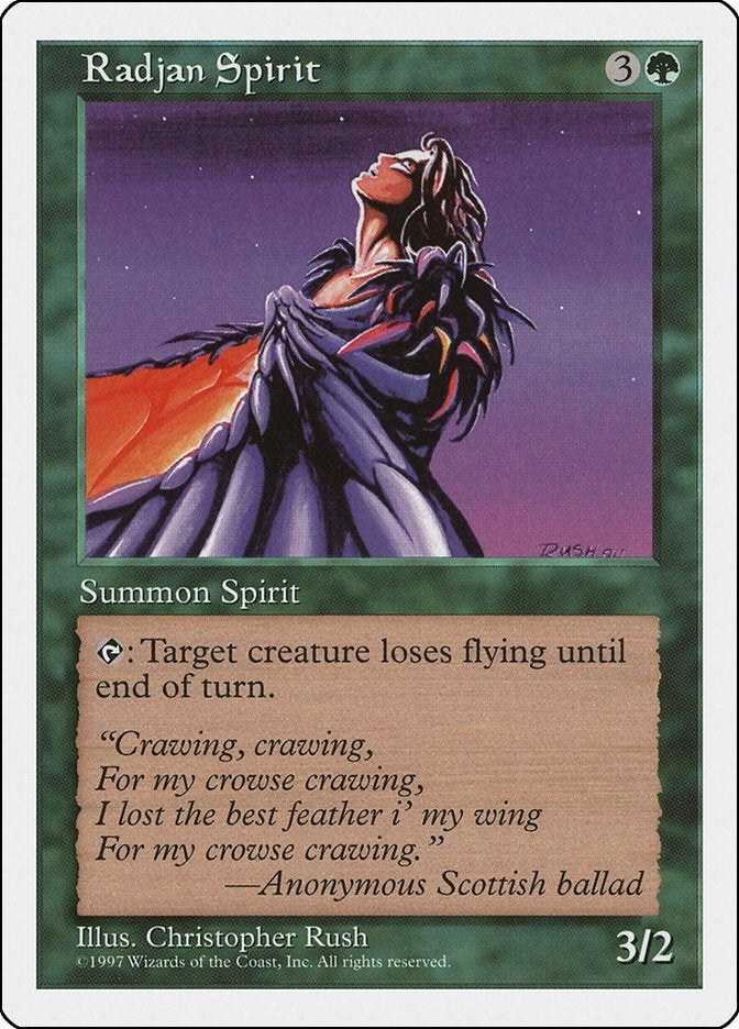 Radjan Spirit [5ED] - MTG Single