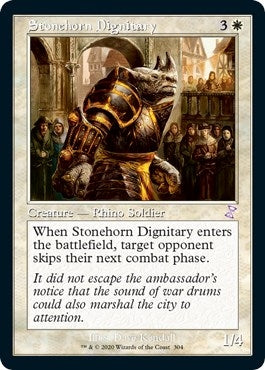 Stonehorn Dignitary (304) [TSR] - MTG Single