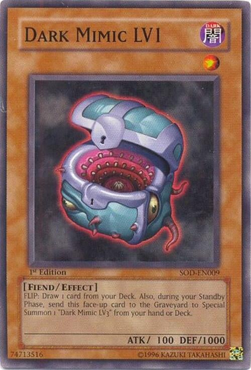Dark Mimic LV1 (9) - YuGiOh Single