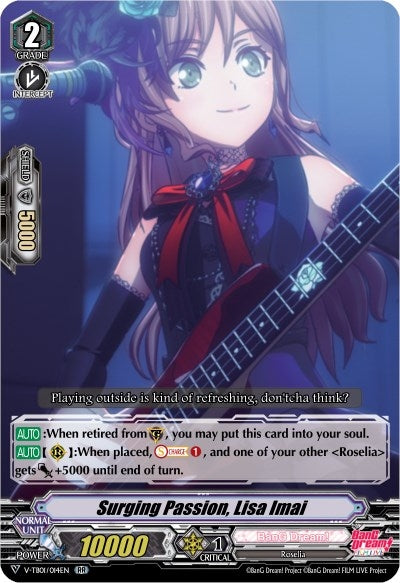 Surging Passion Lisa Imai (1014) [V-TB01] - Cardfight Vanguard Single
