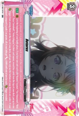 Returns (1017) [V-TB01] - Cardfight Vanguard Single