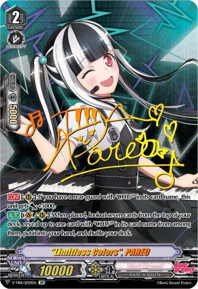 ’Limitless Colors’ PAREO (SP) (129) [V-TB01] - Cardfight Vanguard Single