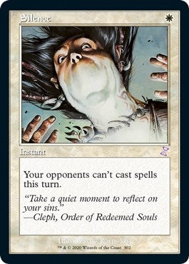 Silence (302) [TSR] - MTG Single
