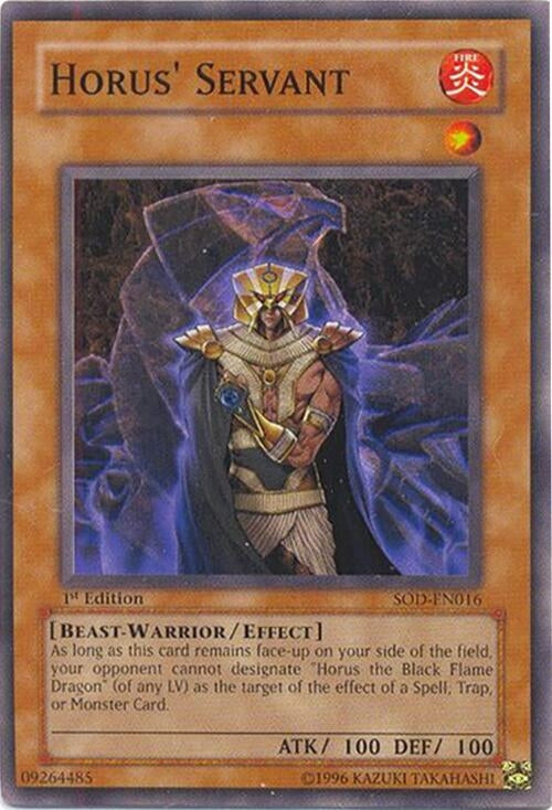 Horus’ Servant (16) - YuGiOh Single