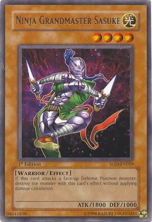 Ninja Grandmaster Sasuke (19) - YuGiOh Single