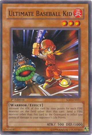 Ultimate Baseball Kid (21) - YuGiOh Single