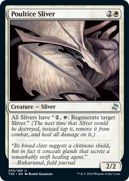 Poultice Sliver (33) [TSR] - MTG Single