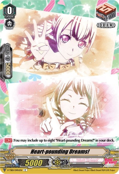 Heart-pounding Dreams! (C) (Pastel*Palettes) (1049) [V-TB01] - Cardfight Vanguard Single