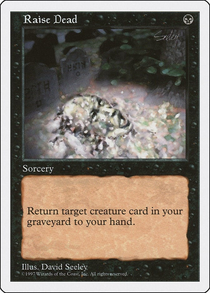Raise Dead [5ED] - MTG Single