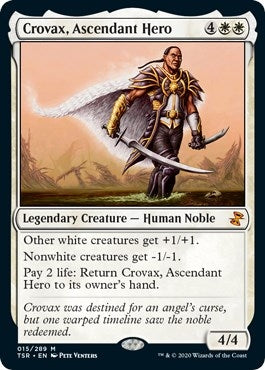 Crovax Ascendant Hero (15) [TSR] - MTG Single