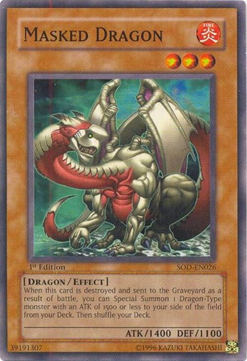 Masked Dragon (26) - YuGiOh Single