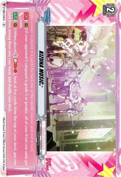 KIZUNA MUSIC (1051) [V-TB01] - Cardfight Vanguard Single