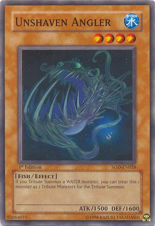 Unshaven Angler (28) - YuGiOh Single