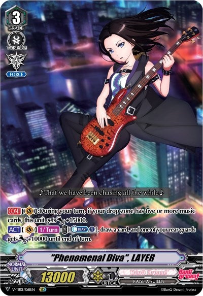 ’Phenomenal Diva’ LAYER (1061) [V-TB01] - Cardfight Vanguard Single