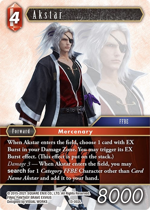Akstar (13) [OP13] - Final Fantasy TCG Single