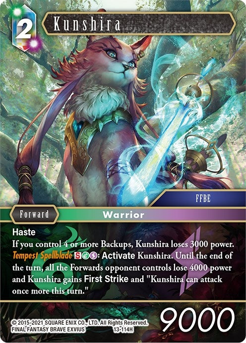 Kunshira (13) [OP13] - Final Fantasy TCG Single