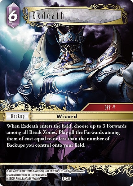 Exdeath (26) [BDC] - Final Fantasy TCG Single
