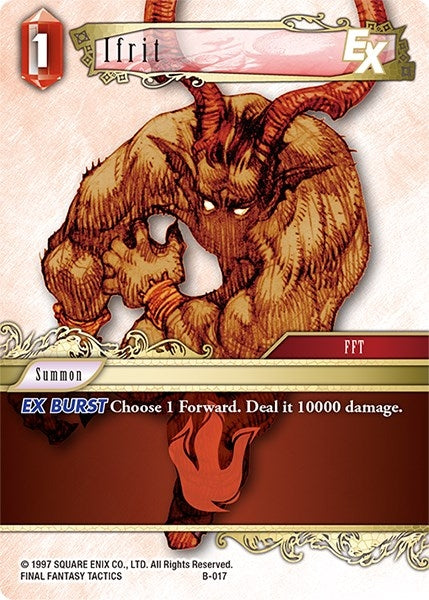 Ifrit (17) [BDC] - Final Fantasy TCG Single
