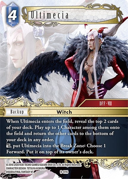 Ultimecia (16) [BDC] - Final Fantasy TCG Single