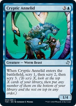 Cryptic Annelid (60) [TSR] - MTG Single