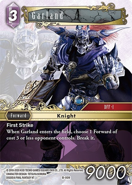 Garland (B-009) (9) [BDC] - Final Fantasy TCG Single