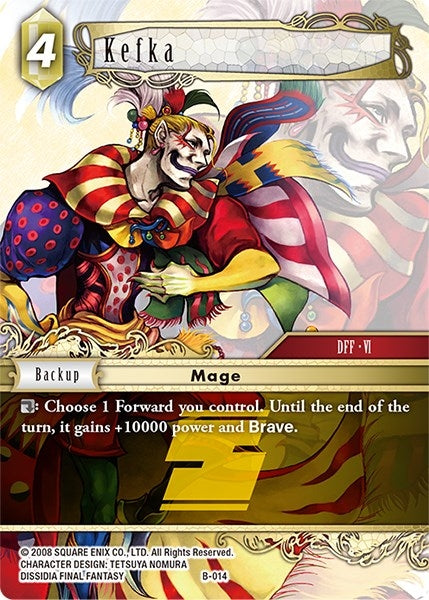 Kefka (14) [BDC] - Final Fantasy TCG Single