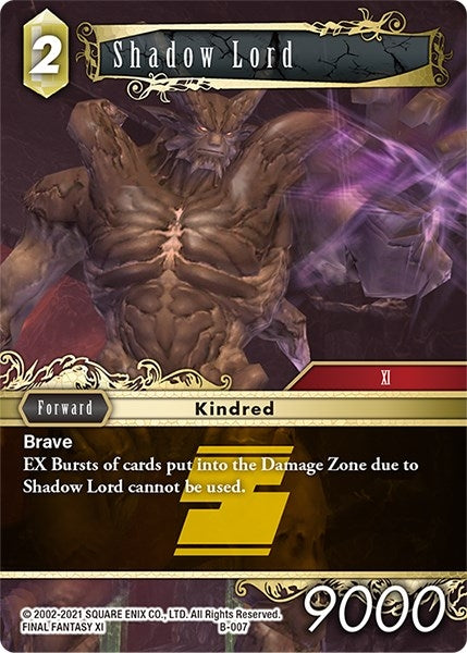 Shadow Lord (7) [BDC] - Final Fantasy TCG Single