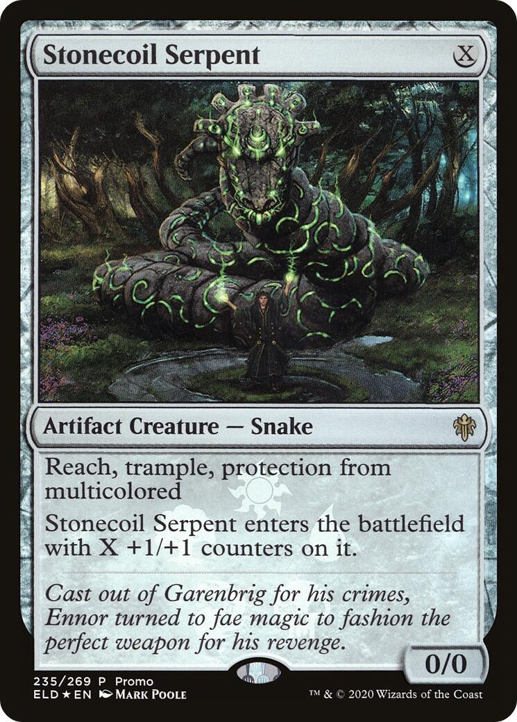 Stonecoil Serpent (235) [MEDIA] - MTG Single