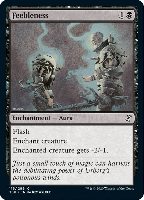 Feebleness (116) [TSR] - MTG Single
