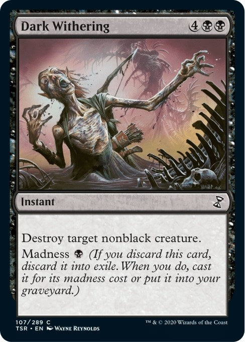 Dark Withering (107) [TSR] - MTG Single