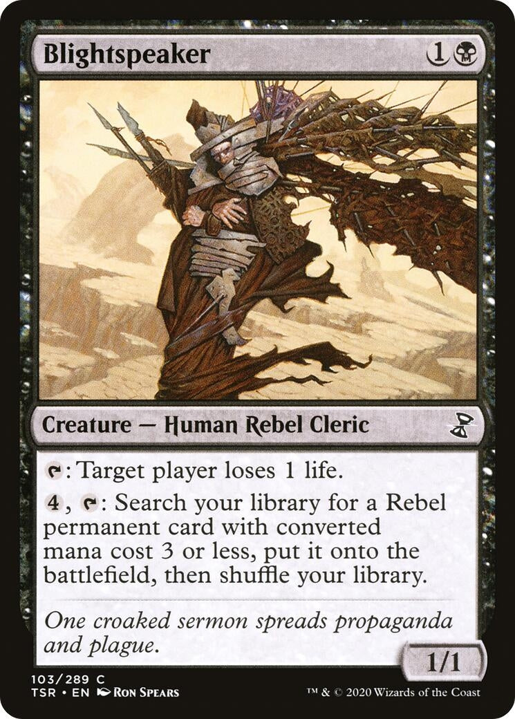 Blightspeaker (103) [TSR] - MTG Single