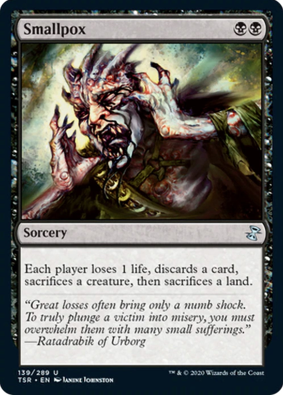 Smallpox (139) [TSR] - MTG Single