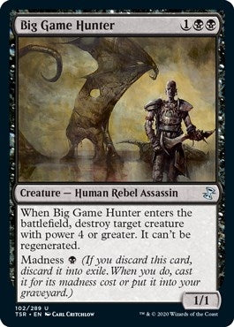 Big Game Hunter (102) [TSR] - MTG Single
