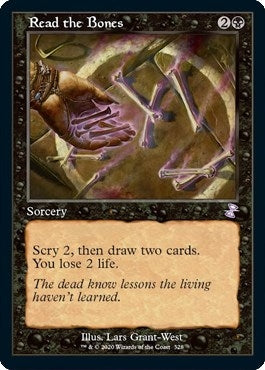 Read the Bones (328) [TSR] - MTG Single
