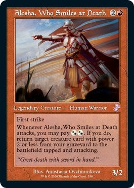 Alesha Who Smiles at Death (338) [TSR] - MTG Single