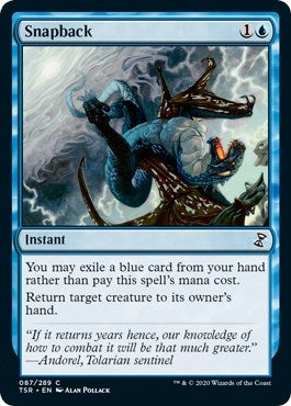 Snapback (87) [TSR] - MTG Single