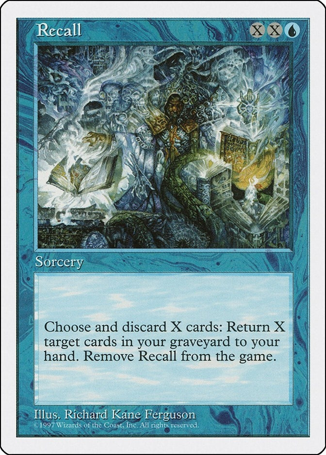 Recall [5ED] - MTG Single