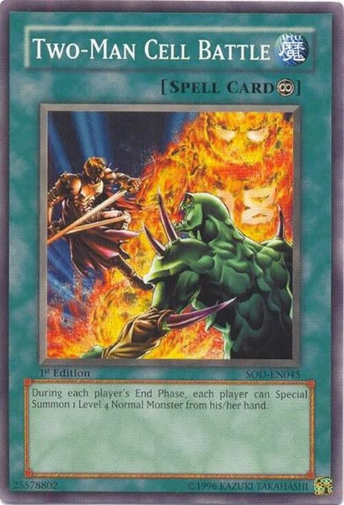 Two-Man Cell Battle (45) - YuGiOh Single