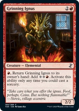 Grinning Ignus (168) [TSR] - MTG Single