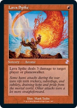 Lava Spike (347) [TSR] - MTG Single