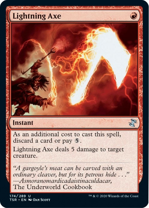 Lightning Axe (174) [TSR] - MTG Single
