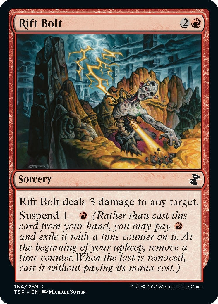 Rift Bolt (184) [TSR] - MTG Single