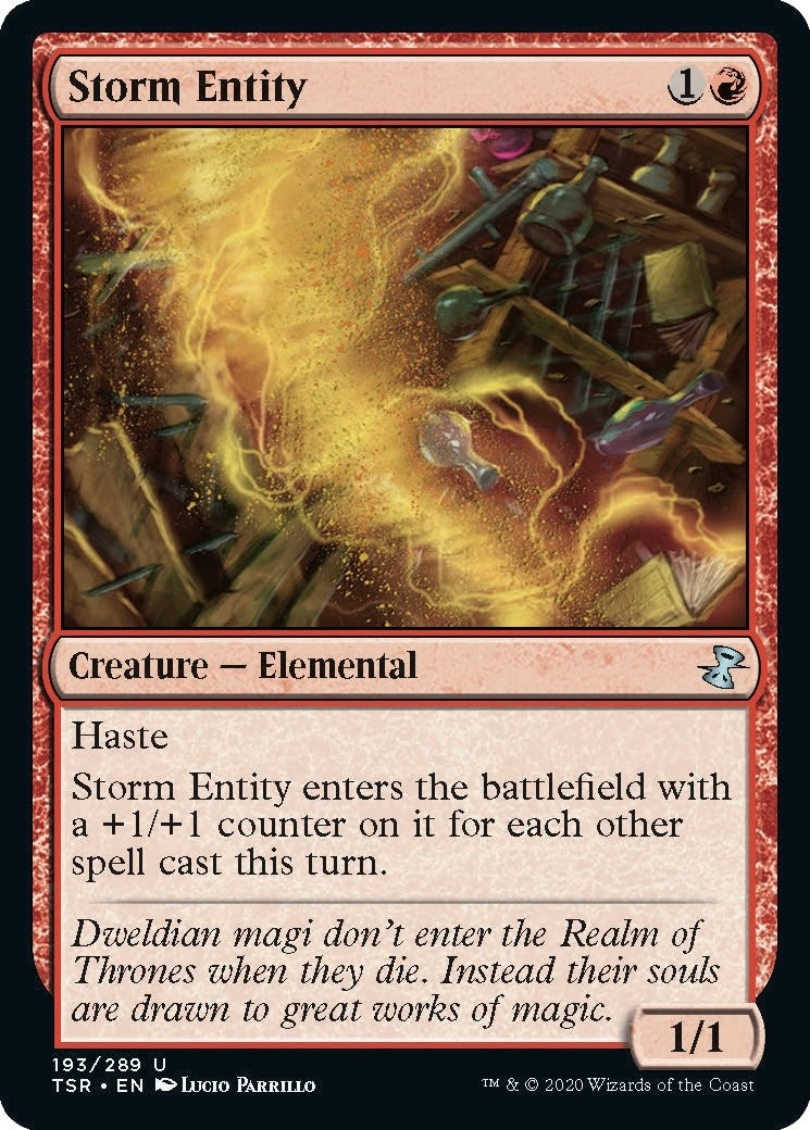 Storm Entity (193) [TSR] - MTG Single