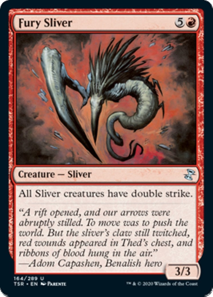 Fury Sliver (164) [TSR] - MTG Single