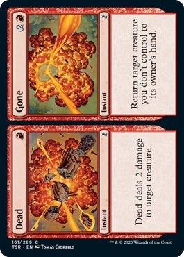 Dead // Gone (161) [TSR] - MTG Single