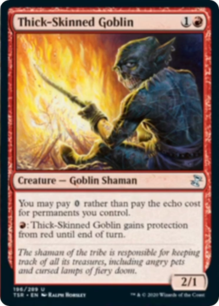 Thick-Skinned Goblin (196) [TSR] - MTG Single