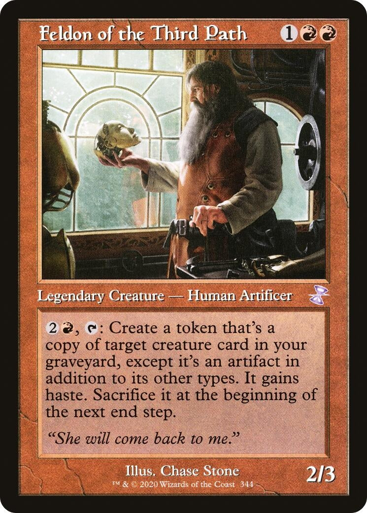 Feldon of the Third Path (344) [TSR] - MTG Single