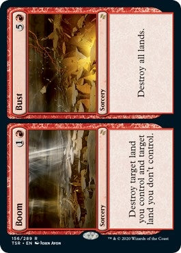 Boom // Bust (156) [TSR] - MTG Single