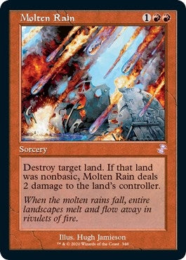 Molten Rain (348) [TSR] - MTG Single